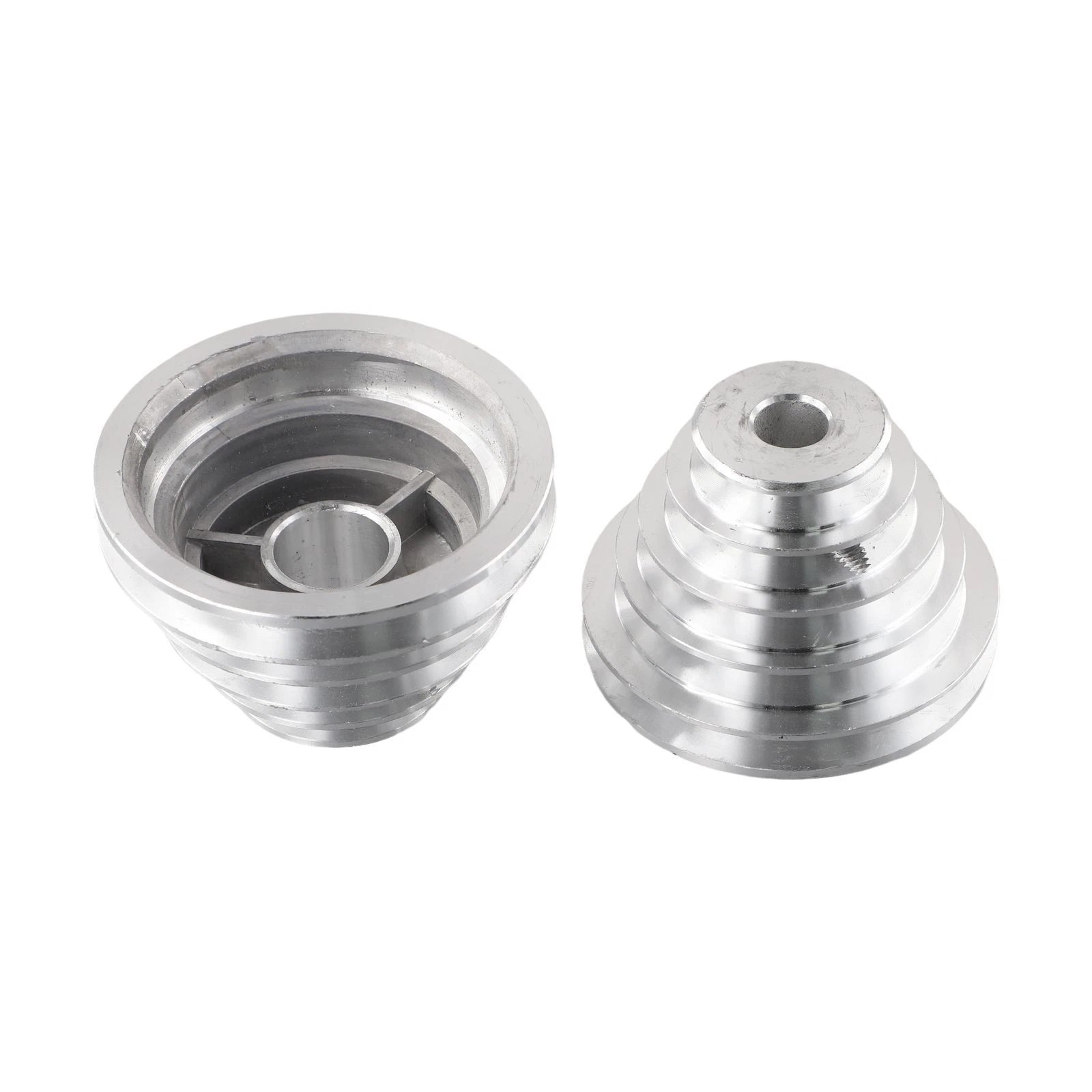 Aluminum Pagoda Pulley Wheel for Benchtop Drill Press (14mm, 22mm)