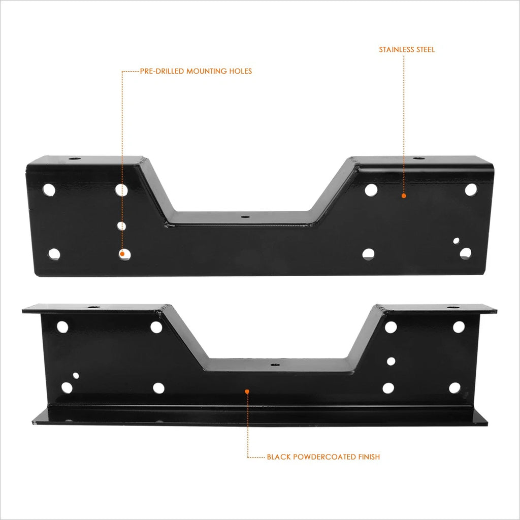 Front Bumper Face Bar for GMC Sierra 1500 (2014–2015) Black