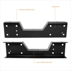 Front Bumper Face Bar for GMC Sierra 1500 (2014–2015) Black