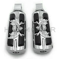 Pirate Skull Footpegs for Harley Softail Slim FLSL & Breakout FXBR (2018–2023)