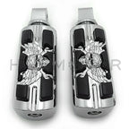 Pirate Skull Footpegs for Harley Softail Slim FLSL & Breakout FXBR (2018–2023)