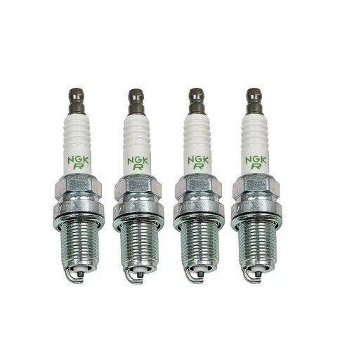 Set of 4 Spark Plugs BKR5E11 for Acura Kia Rio Mazda