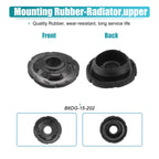 2X Lower Rubber Cushion Bushing Radiator Mount Insulator for Mazda 6 (2003–2013)