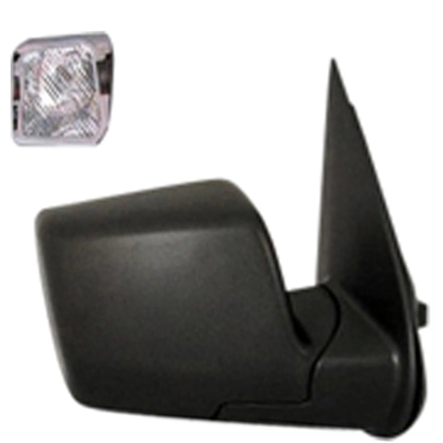 Passenger Side Power Door Mirror Replacement with Heated Glass for Ford