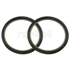 2X Front Brake Drum Dust Seal for Honda FourTrax 300, Foreman 400, 450 (1998–2001)