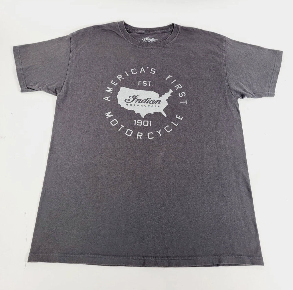Men's Organic Cotton Graphic T-Shirt for Indian Motorcycle (All Years)