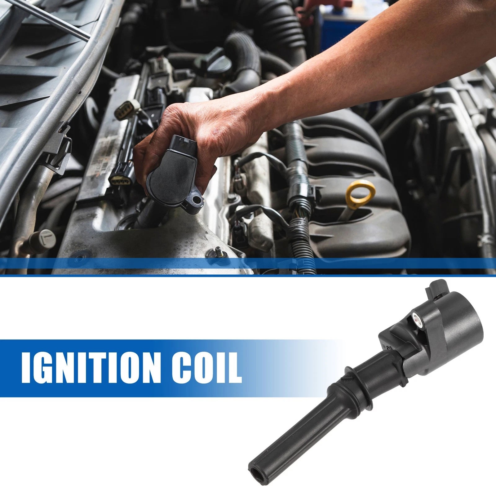Set of 8 Ignition Coils DG508 3W7Z-12029-AA for Ford E-150 (2003–2014)