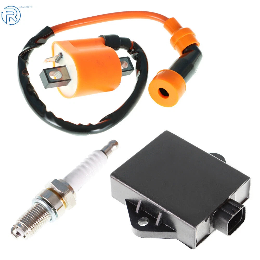 Ignition Coil Spark Plug CDI Box for Arctic Cat 300 2x4 4X4 (1998–2005)