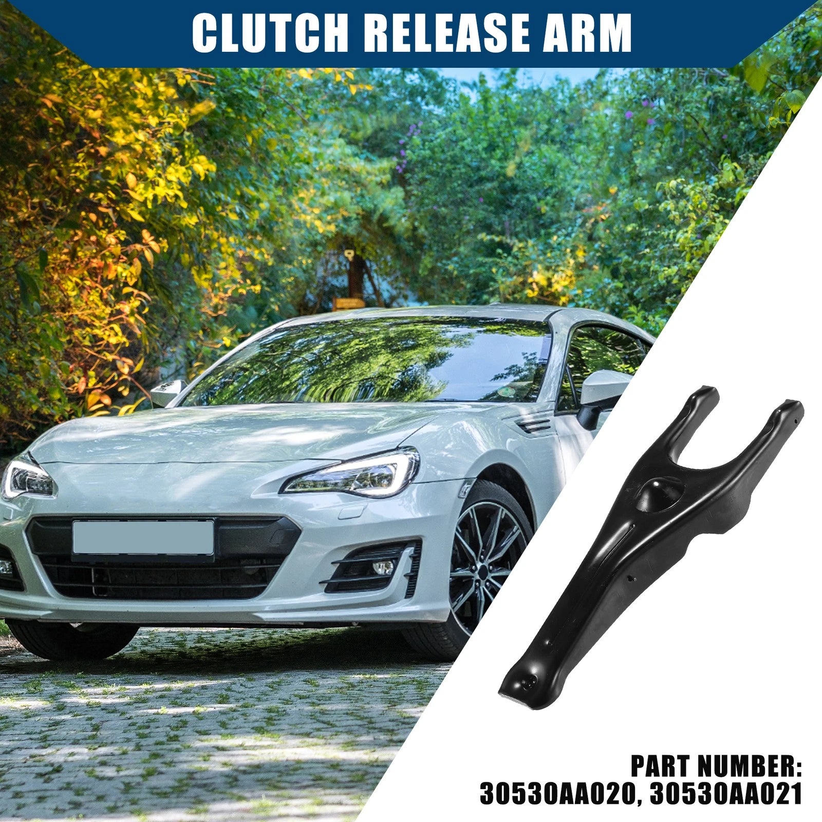 Outer Clutch Fork 30531AA220 for Subaru (1998–2017) Metal Black