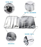 Foldable Universal Windshield Sun Visor Cover UV Block Heat Reflector