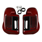 Lower Vented Fairings for Harley Street Road Glide King (2014–2025) Billiard Red