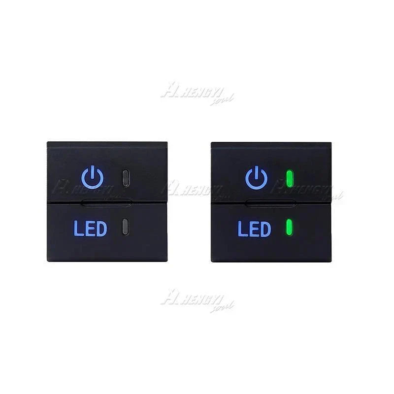 Dual Dashboard Control Square Switch Button with Harness for Toyota