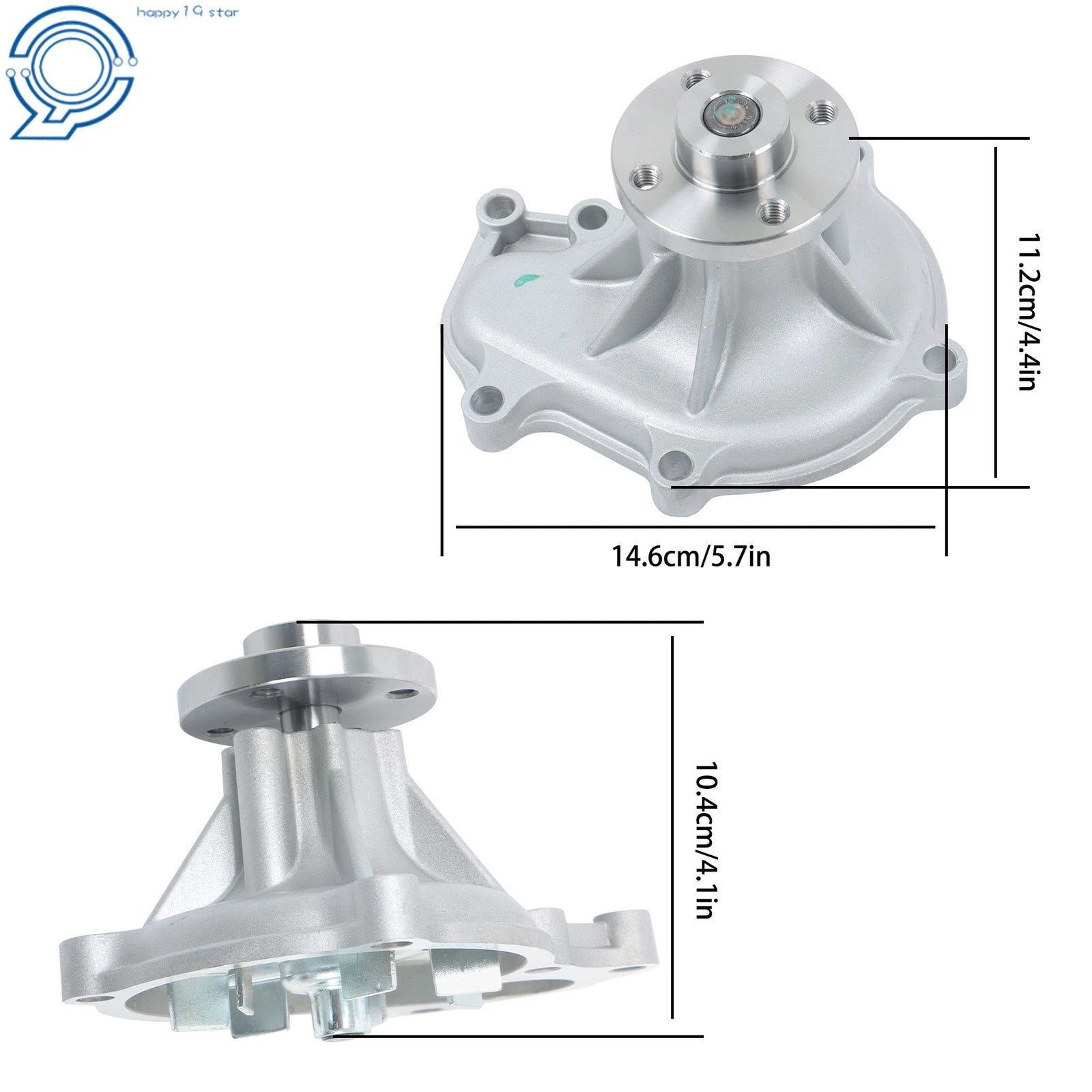Water Pump for Bobcat S750 S850 T300 T770 (2010–2023)