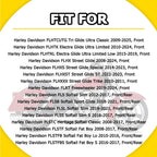 2X Front ABS Wheel Bearing Kit for Harley FLS Softail Slim (2012–2017) 25-1691 EPY