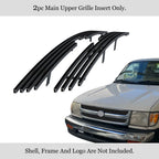 Stainless Black Billet Grille Insert for Toyota Tacoma 2WD (1998-2000)