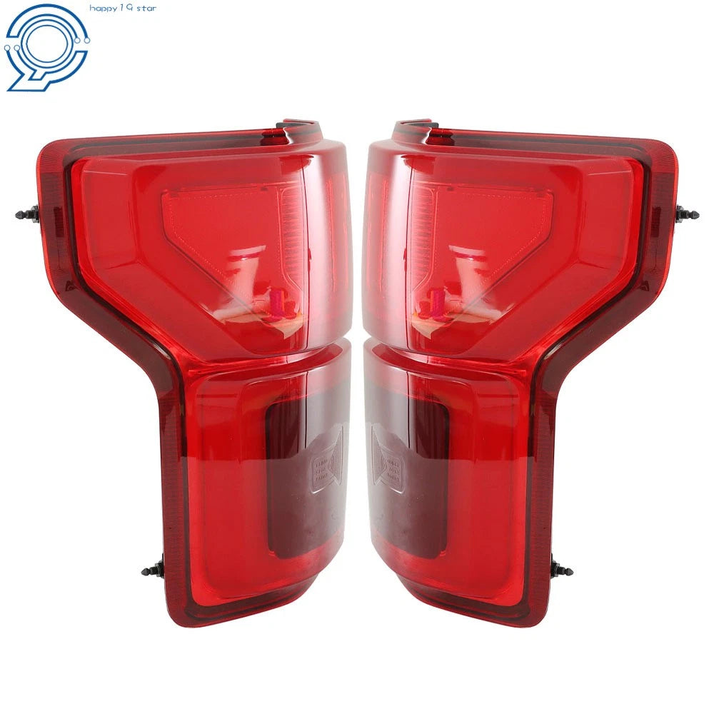 Set of 2 Rear Taillights for Ford F150 (2018–2020) with Blind Spot LED