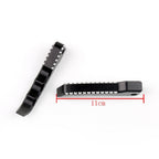 Rear Passenger Footrest Foot Pegs for Suzuki GSXR 1300 Hayabusa (2008–2015) Black