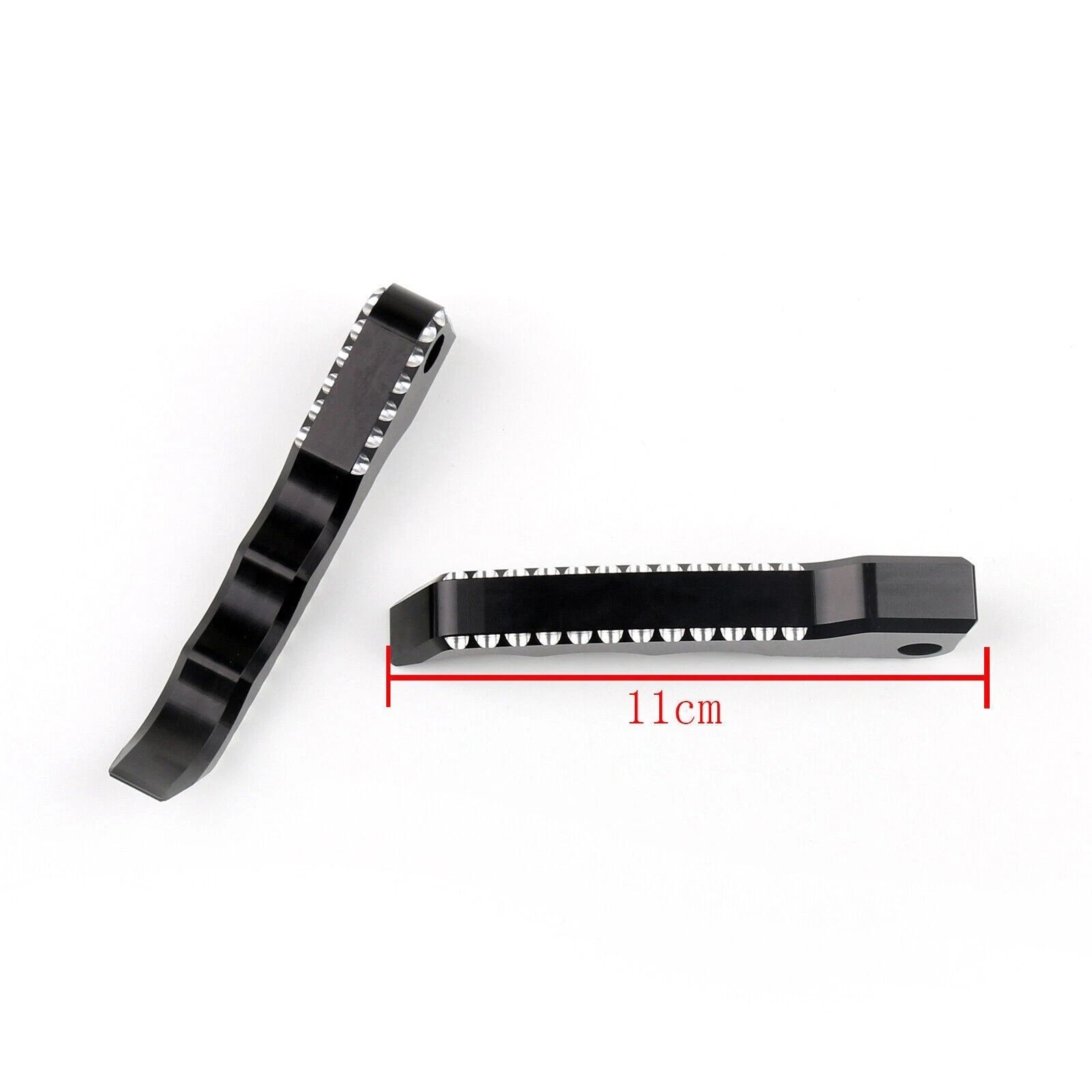 Rear Passenger Footrest Foot Pegs for Suzuki GSXR 1300 Hayabusa (2008–2015) Black