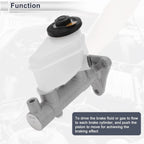 Brake Master Cylinder for Toyota Corolla (1992–2002) & Geo Prizm (1993–1997)