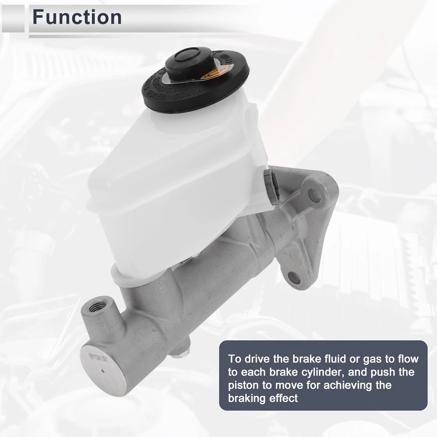 Brake Master Cylinder for Toyota Corolla (1992–2002) & Geo Prizm (1993–1997)