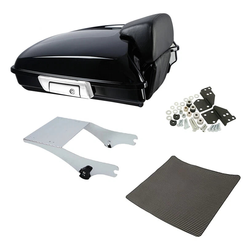 Chrome Trunk Mount Rack for Harley Road King Touring (1997–2008)