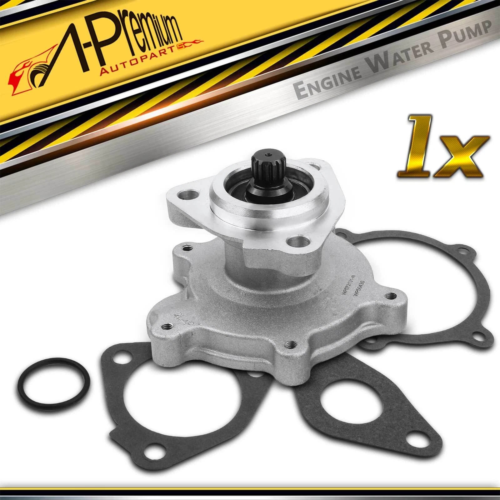 Water Pump with Gasket for Buick Skylark, Chevrolet Beretta 