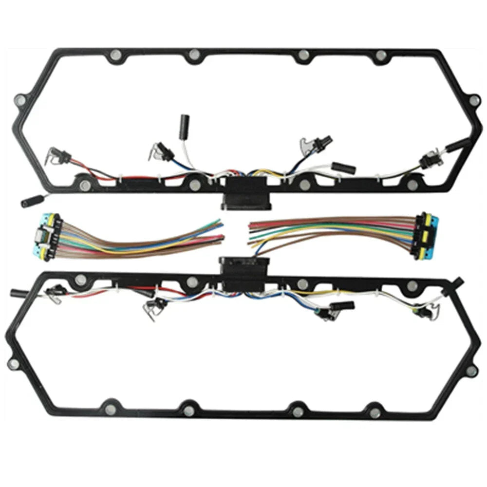 8x Glow Plugs & Valve Cover Gaskets for Ford E250 E350 Excursion 7.3L