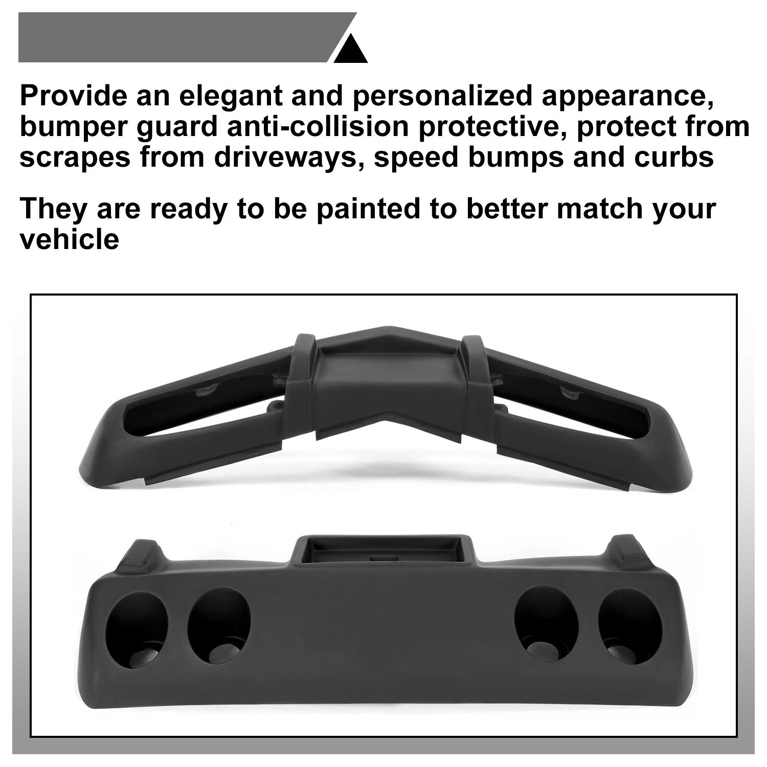 Front & Rear Bumper Fiberglass for Chevrolet Corvette (1975–1979)