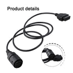 Diagnostic Adapter Cable 10 Pin to 16 Pin for OEM Vehicles (Compatible)