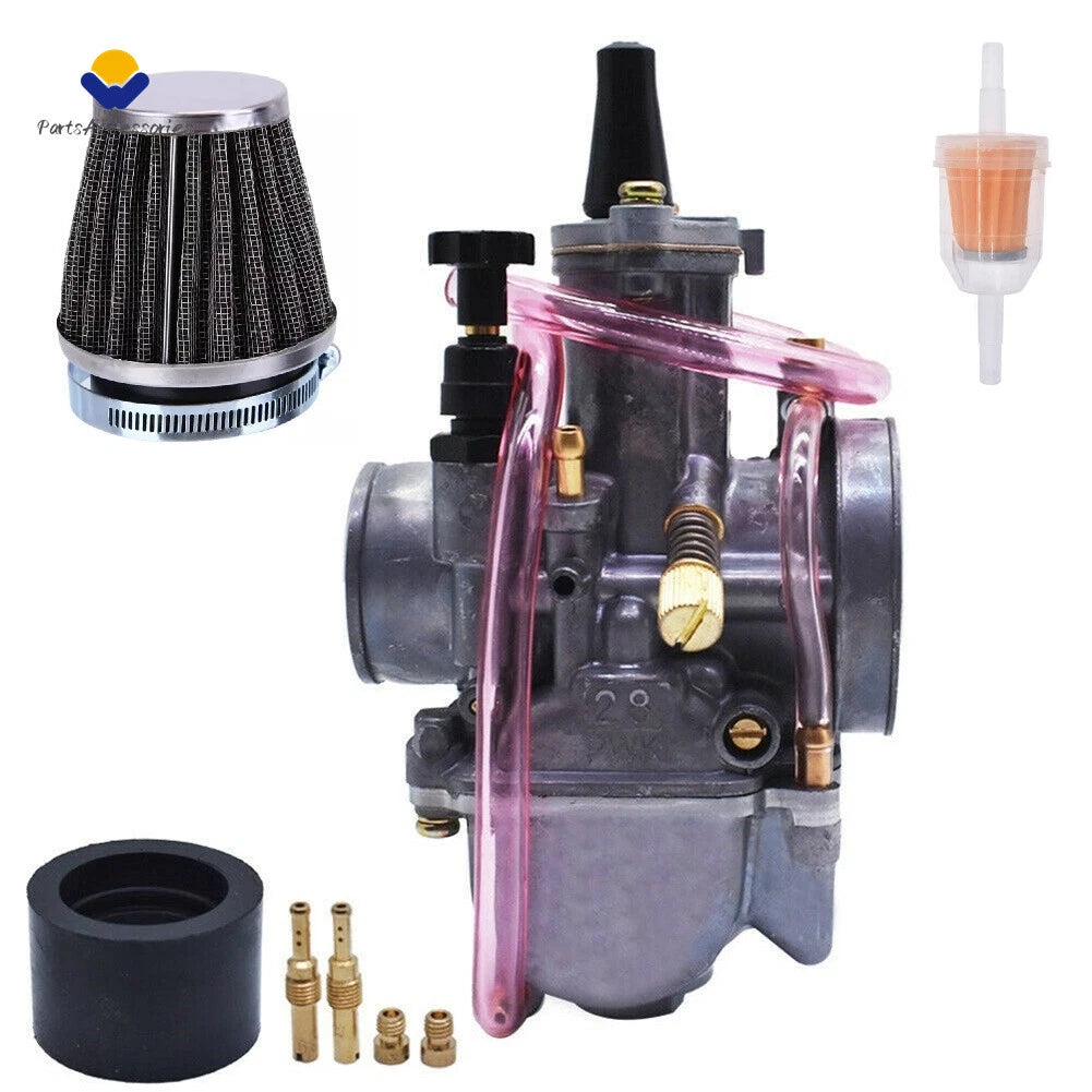 Carburetor + Air Filter for Yamaha YZ80 YZ85 YZ125 Kawasaki (1990–2023)