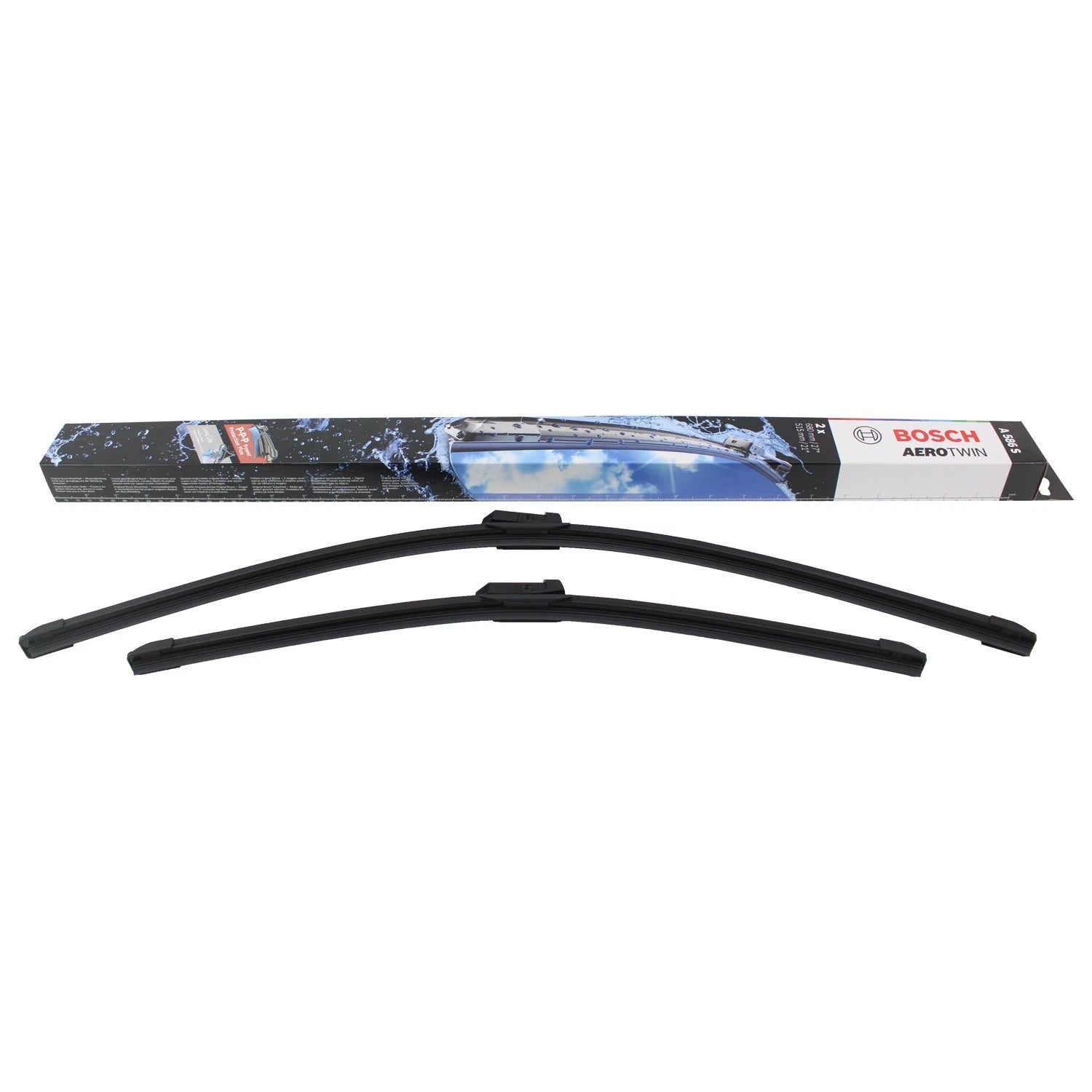 Set of 2 Aerotwin Wiper Blades for Audi A8 Quattro Q7 S8