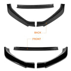 Gloss Black Front Bumper Splitter Lip for VW Golf MK7.5 (2018–2021)