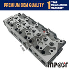 Cylinder Head & Gasket Kit for Mitsubishi MM35T MM40CR (Excavator)