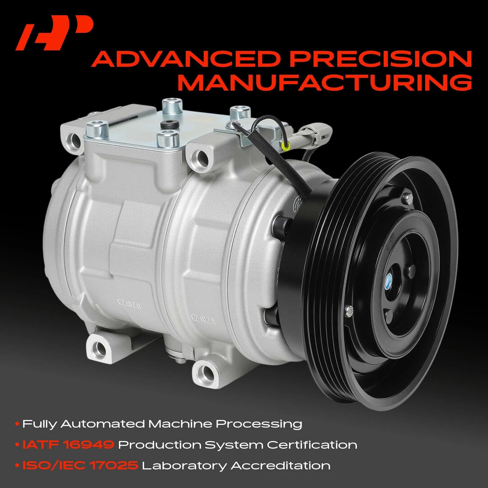 A/C Compressor with Clutch for Toyota Camry and Solara (1986–2001)