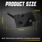 Front Left Bumper Bracket Support for Ford Police Interceptor (2013–2019)