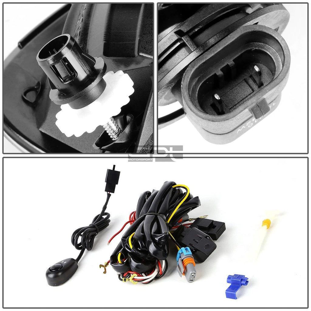 Fog Light Lamp Pair for Dodge Ram 1500-3500 (2009–2012) OE Crystal Lens
