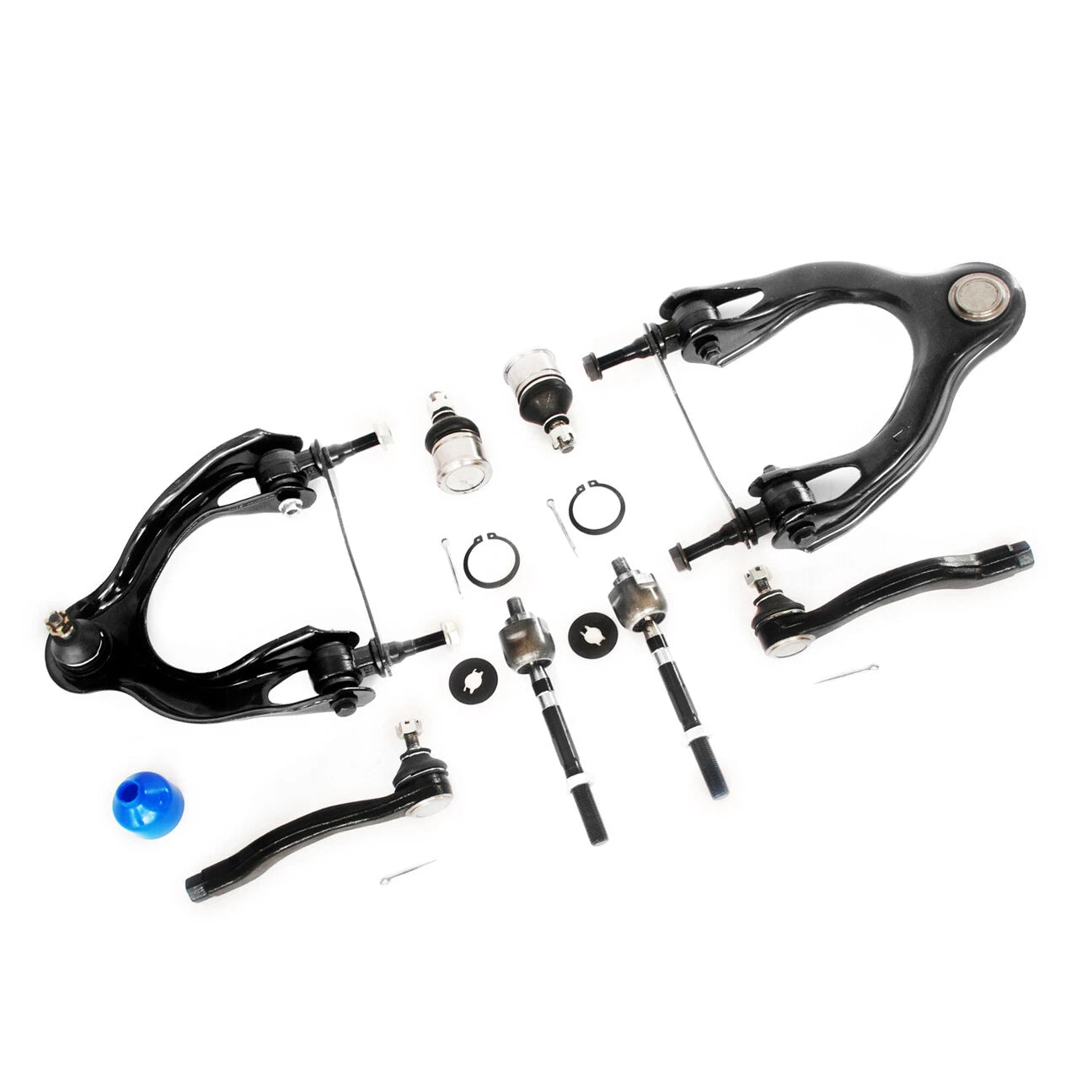 8PCS Control Arm Tie Rod Ball Joints Kit for Honda Civic Integra Acura (1996–2000) K90448