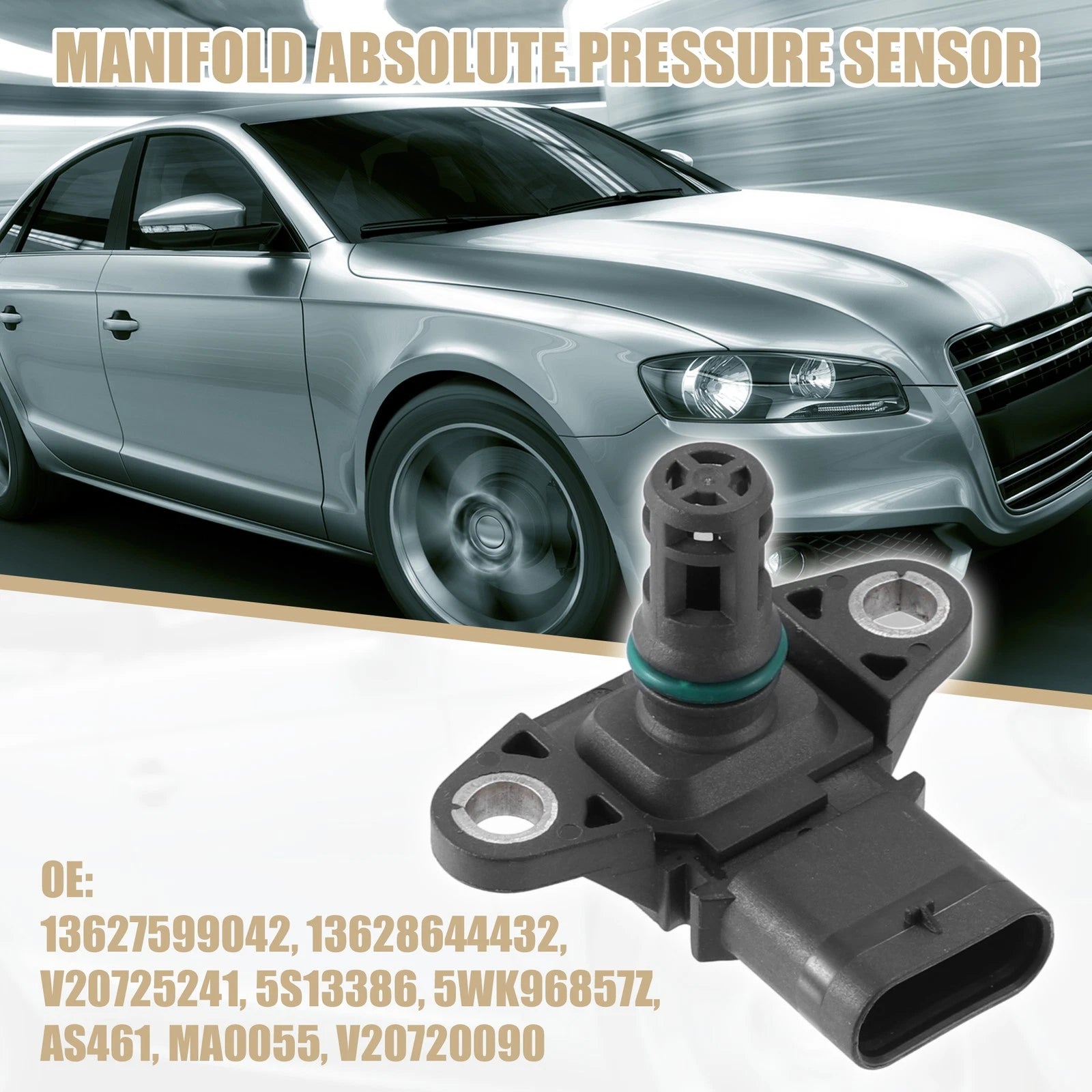 MAP Sensor for BMW (2000–2023) 13627599042 13628644432