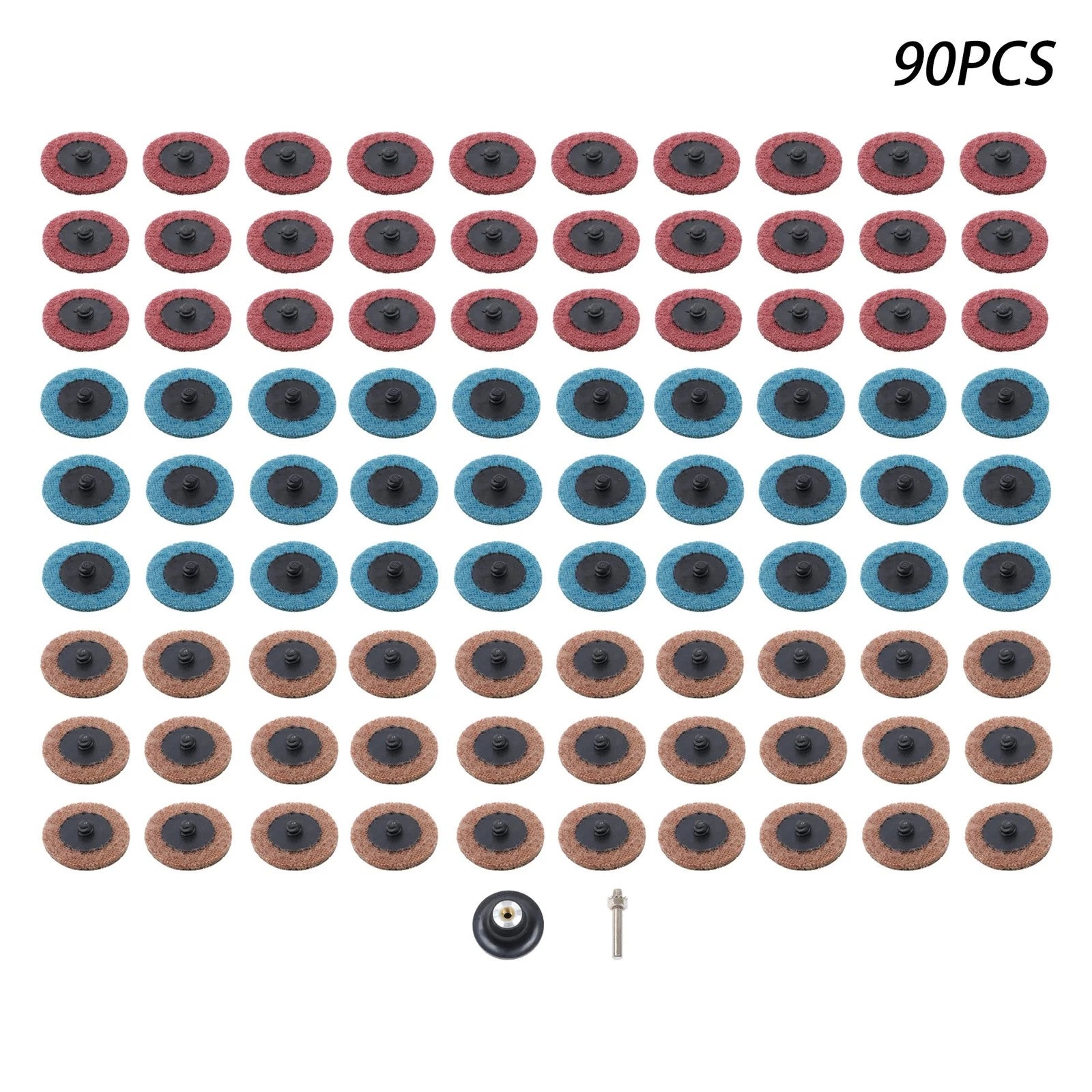 Set of 90 Torque Sanding Discs for Automotive Use (2 Inch)
