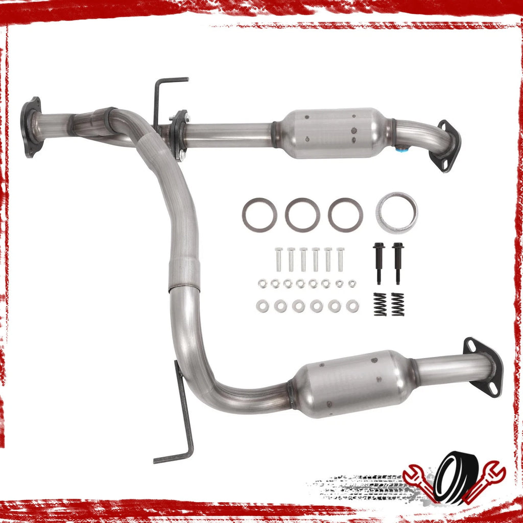 Set of 2 Exhaust Catalytic Converters for Toyota Tacoma (2005–2015)