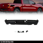 Rear Bumper Assembly for RAM 1500 (2019â2022) Primered, Dual Exhaust