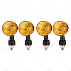 4X Turn Signals Amber for Harley Motorcycle (2002–2023)