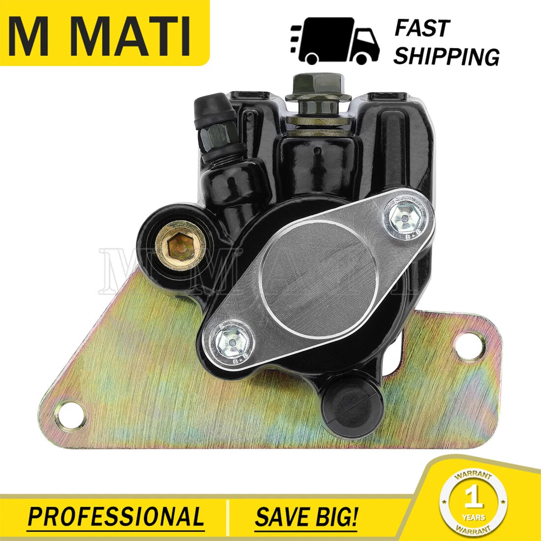 Rear Brake Caliper with Pads for Kawasaki KFX400 KSF400 (2003–2006)