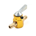 8mm On-Off Fuel Tap Gas Valve Petcock for Motorcycle Inline Yellow