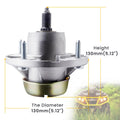 2PCS Spindle Assembly for John Deere Tractor (AM135349, AM124498, AM131680, AM144377)