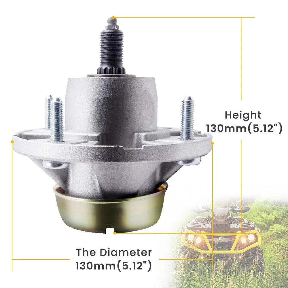 2PCS Spindle Assembly for John Deere Tractor (AM135349, AM124498, AM131680, AM144377)