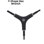3 Way Y Shaped Wrench for Cycling Repair Tool (Alloy Steel)