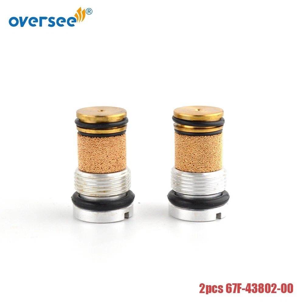 2X Valve Subassembly for Yamaha 4T 25-40HP Outboard (67F-43802-00)
