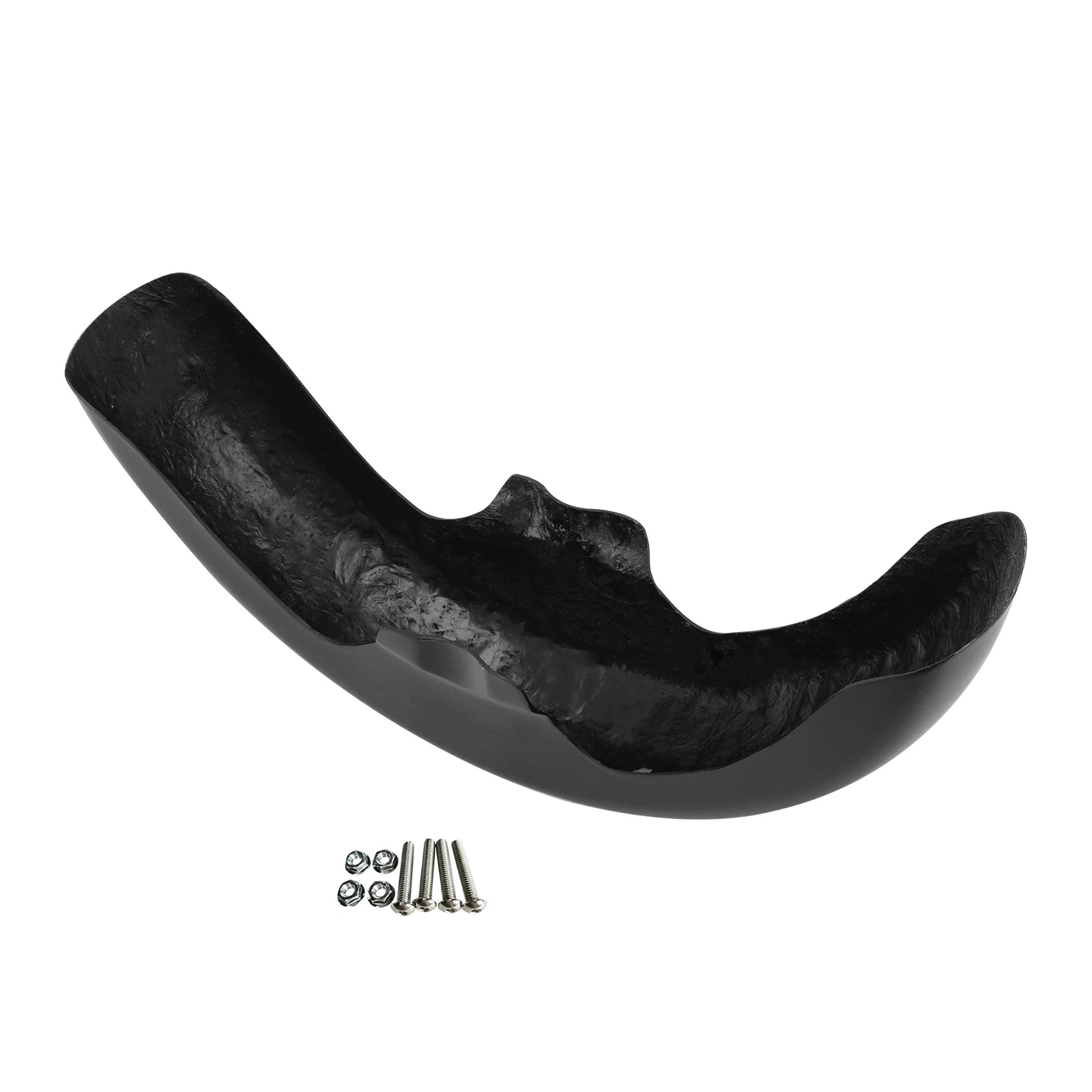 Unpainted Black Front Fender for Harley Touring Road Glide (2009–2023)