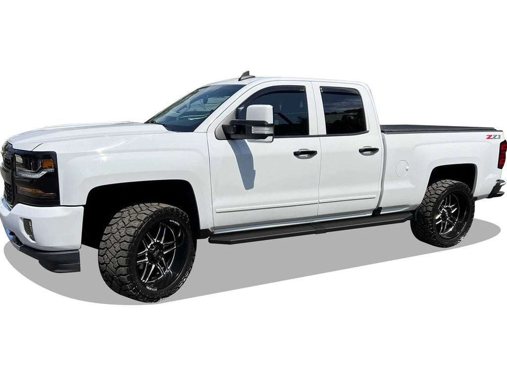 Wheel-to-Wheel Flat Boards for Silverado Sierra Double Cab (2007-2018)
